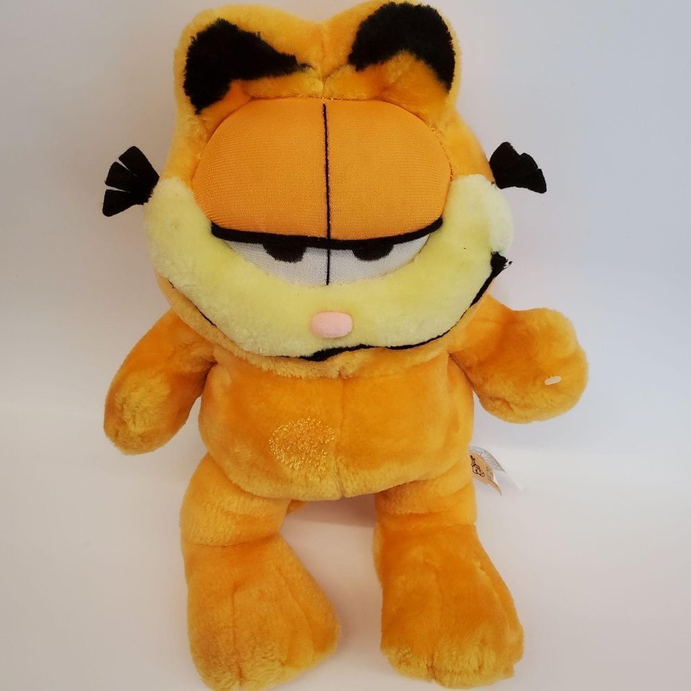 Vintage Garfield  the Cat Stuffed Plush Animal